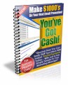 You've Got Cash Plr Ebook