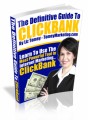 The Definitive Guide To Clickbank Mrr Ebook