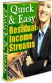 Quick  Easy Residual Income Streams Resale Rights Ebook