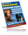 How To Start A Home Based Answering Service Resale Rights Ebook