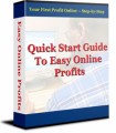Quick Start Guide To Easy Online Profits Resale Rights Ebook