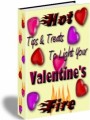 Hot Tips  Treats To Light Your Valentines Fire PLR Ebook