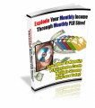 Explode Your Monthly Income Through Monthly Plr Sites PLR Ebook 