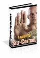 Self Control Report PLR Ebook 