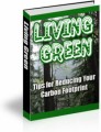 How To Live Green PLR Ebook 