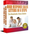 Learn To Write Effective Sales Letters To Super Charge Your Marketing PLR Ebook 