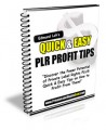 Quick And Easy Plr Profit Tips Give Away Rights Ebook