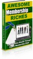 Awesome Membership Riches PLR Ebook 