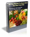 All You Wanted To Know About The Raw Food Diet Mrr Ebook