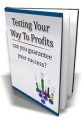 Testing Your Way To Profits Mrr Ebook