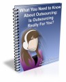 What You Need To Know About Outsourcing MRR Ebook