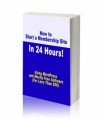 Start A Membership Site PLR Ebook 