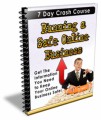 Running A Safe Online Business Ecourse PLR Ebook 