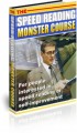 Speed Reading Monster Course PLR Ebook 