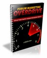 Forum Marketing Overdrive Personal Use Ebook