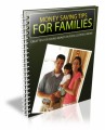 Money Saving Tips For Families Personal Use Ebook