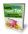 Saving Money Power Tips Mrr Ebook