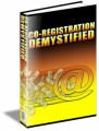Co-Registration Demystified Resale Rights Ebook