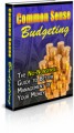 Common Sense Budgeting Plr Ebook