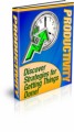 Productivity Plr Ebook