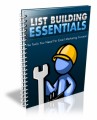 List Building Essentials PLR Ebook 