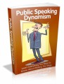 Public Speaking Dynamism Mrr Ebook