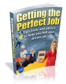 Getting The Perfect Job Plr Ebook