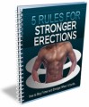 5 Rules For Stronger Erections PLR Ebook