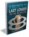 5 Secrets To Lasting Longer PLR Ebook