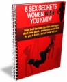 5 Sex Secrets Women Wish You Knew PLR Ebook 