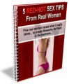 5 Red-Hot Sex Tips From Real Women PLR Ebook 