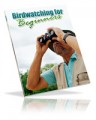 Bird Watching For Beginners Plr Ebook