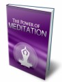 Power Of Meditation Give Away Rights Ebook