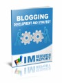 Blogging Report - Development And Strategy MRR Ebook