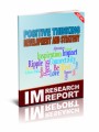 Positive Thinking Development And Strategy MRR Ebook