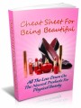 Cheat Sheet For Being Beautiful Give Away Rights Ebook