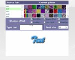 Glitter Text Generator Resell Rights Script