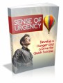 Sense Of Urgency: Develop A Hunger And A Drive For Quick Success Plr Ebook