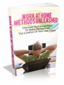 Work At Home Methods Unleashed: Discover Numerous Ways To Make Money From The Comfort Of Your Own Home Plr Ebook