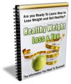 Healthy Weight Loss & You Plr Autoresponder Email Series
