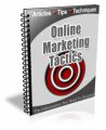 Online Marketing Tactics Plr Autoresponder Email Series
