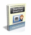 Your First Email List Ecourse PLR Ebook