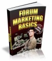 Forum Marketing Basics Ecourse PLR Ebook