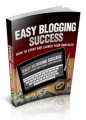 Easy Blogging Success MRR Ebook