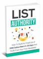 List Authority MRR Ebook