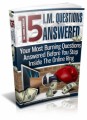 15 Im Questions Answered MRR Ebook With Video