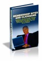 Membership Sites And Clickbank MRR Ebook