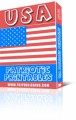 Usa Patriotic Printables Coloring Book MRR Ebook