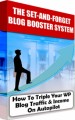 Set And Forget Blog Booster System MRR Ebook