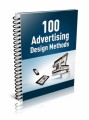 100 Advertising Design Methods Give Away Rights Ebook